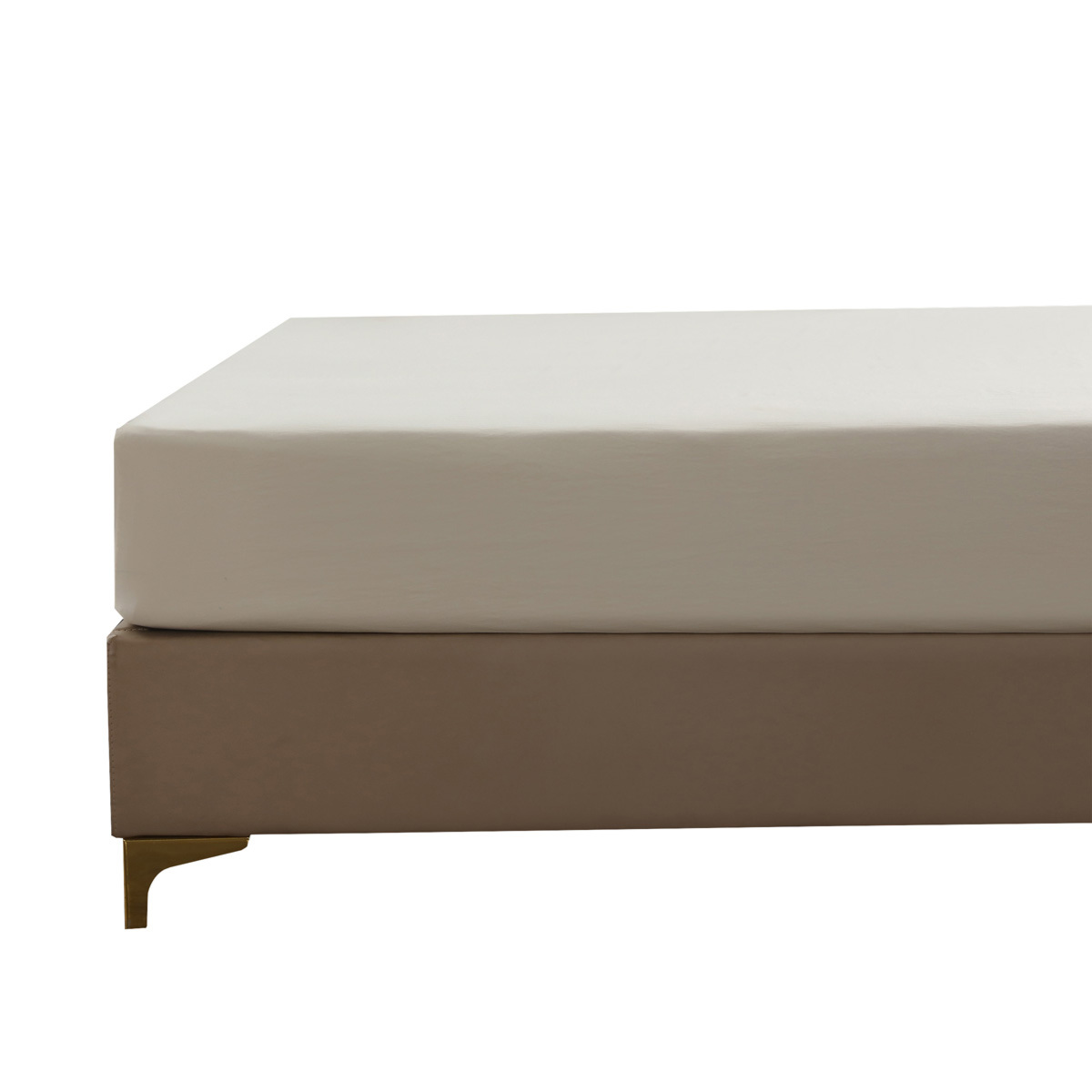 شرشف مطاط فندقي قطن بيج شرشف مطاط فندقي قطن بيج