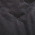 مفرش مضغوط سادة قطن رصاصي غامق