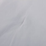 مفرش مضغوط سادة قطن رصاصي