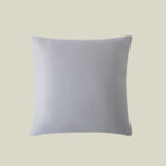 مفرش مضغوط قطن أكسفورد رصاصي