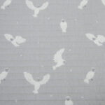 مفرش مضغوط قطن أكسفورد رصاصي