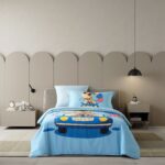 طقم بيت لحاف أكسفورد لون أزرق