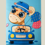 طقم بيت لحاف أكسفورد لون أزرق