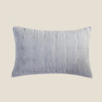 طقم لحاف شتوي مضغوط رصاصي