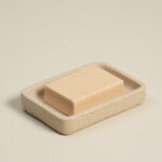 وعاء صابون بولي لون بيج