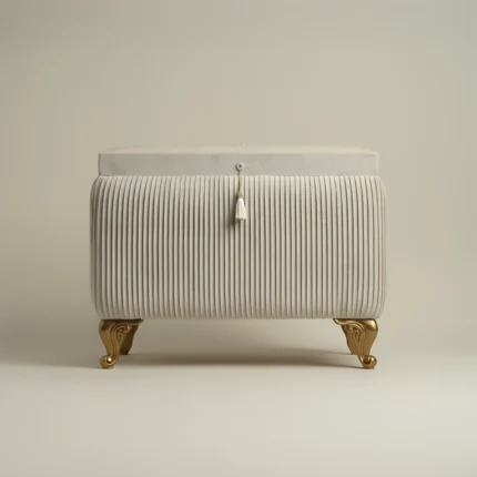 صندوق سجاد صلاة لون أوف وايت