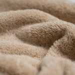 منشفة قطن بيج غامق بعده مقاسات