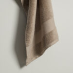 منشفة قطن بني بعده مقاسات