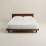 بيت لحاف ساده قطن لون أوف وايت