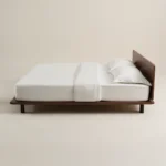 بيت لحاف ساده قطن لون أوف وايت