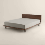 شرشف مطاط فندقي مايكرو لون أخضر