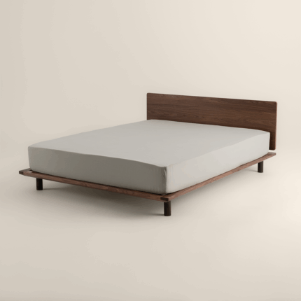 شرشف مطاط فندقي مايكرو لون أخضر