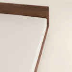 شرشف مطاط فندقي لون بيج