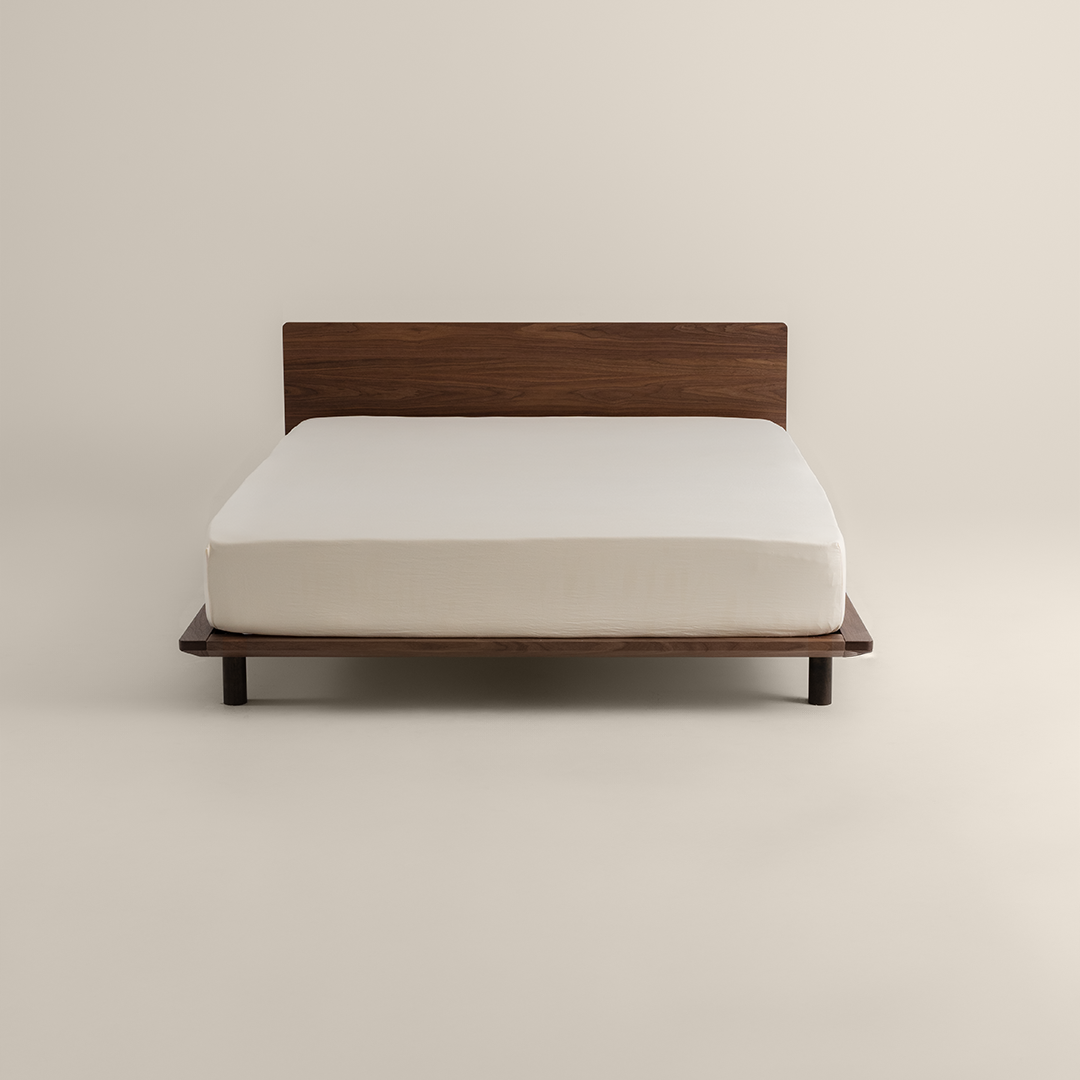 شرشف مطاط فندقي لون بيج شرشف مطاط فندقي لون بيج