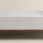 شرشف مطاط قطن أوف وايت