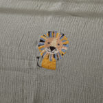 طقم لحاف مواليد قطعتين قطن لون أخضر