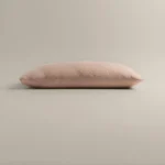 بيت مخدة قطن ٢ قطعة لون بينك