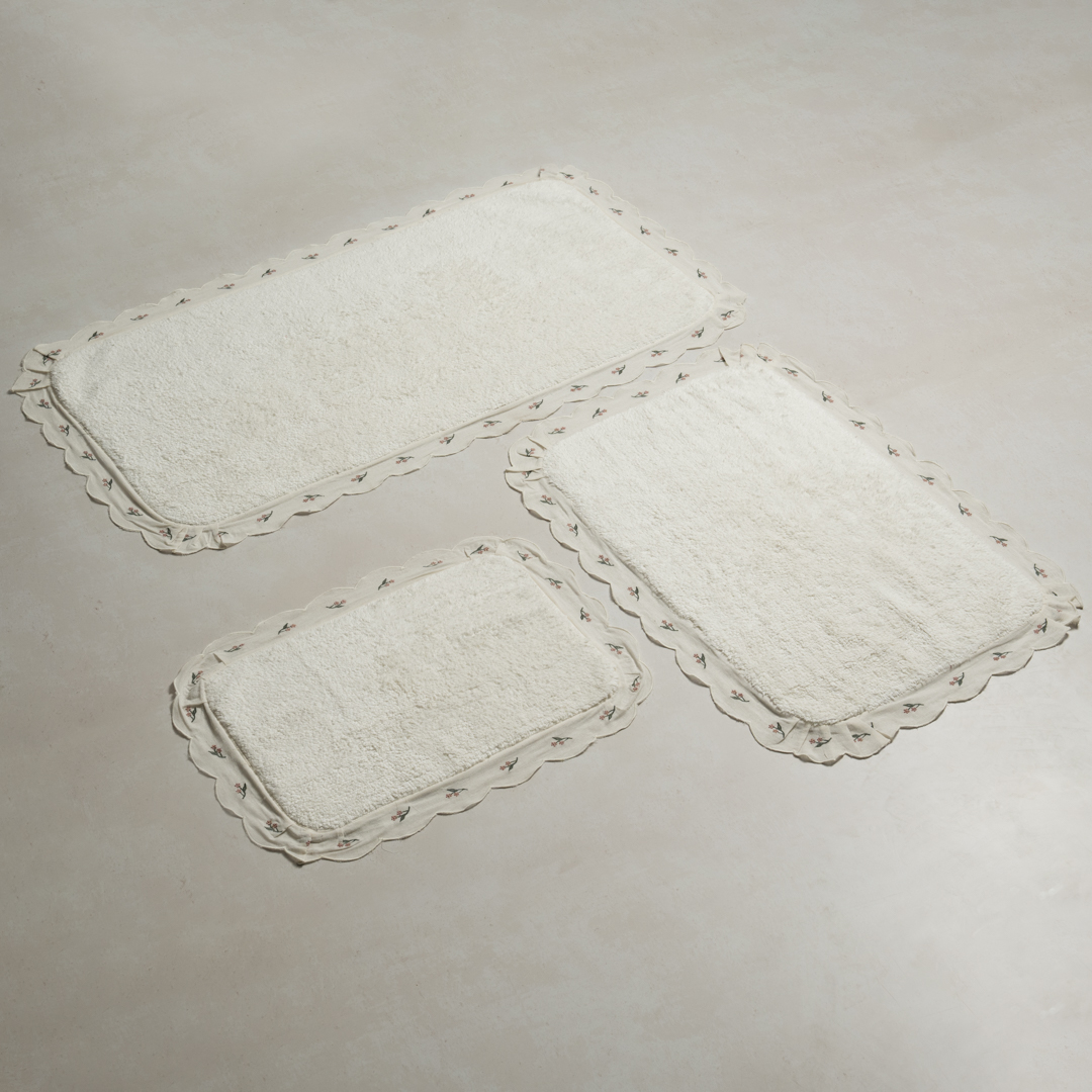 دعاسة حمام مطرزه بعدة مقاسات أخضر غامق دعاسة حمام مطرزه بعدة مقاسات أخضر غامق