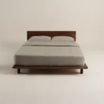 بيت لحاف ساده قطن لون أخضر