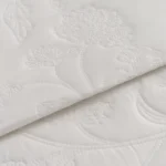 لحاف مضغوط مطرز مايكرو أوف وايت