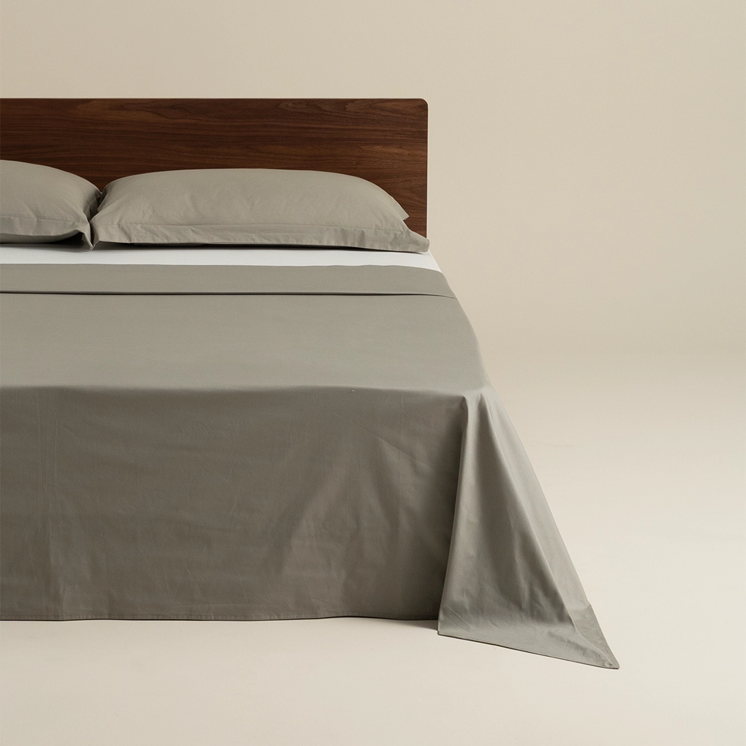 شرشف سرير قطن لون أخضر شرشف سرير قطن لون أخضر