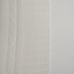 رمية كنب قطن لون أوف وايت