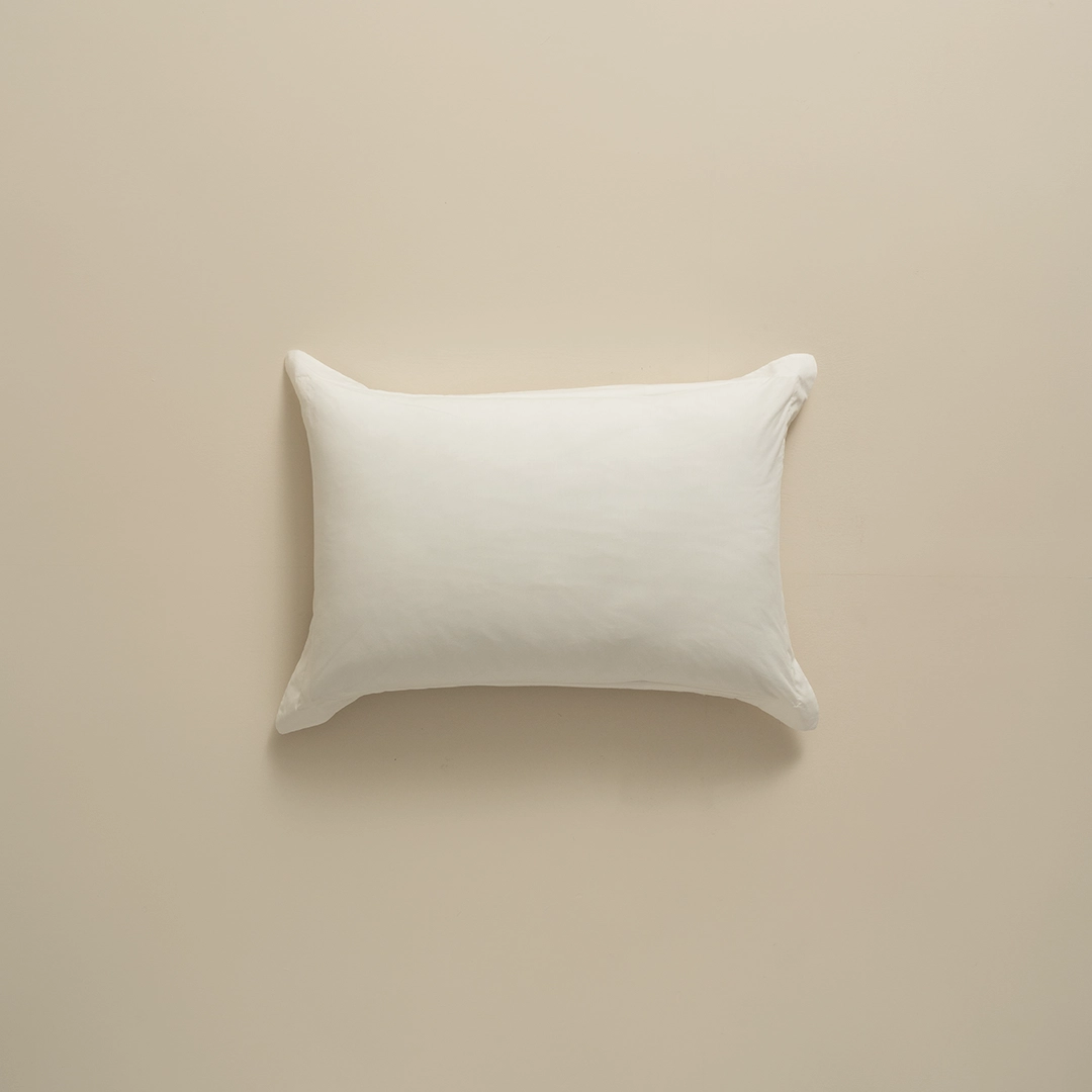 بيت مخدة قطن ٢ قطعة لون أوف وايت بيت مخدة قطن ٢ قطعة لون أوف وايت