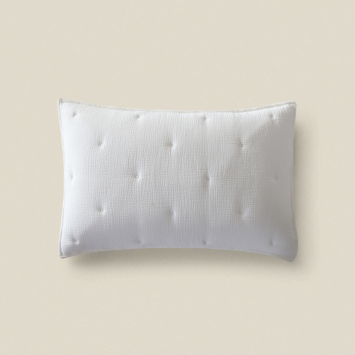 بيت مخدة قطن ٢ قطعة بلون أوف وايت بيت مخدة قطن ٢ قطعة بلون أوف وايت