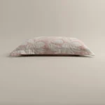 بيت مخدة ٢ قطعة جاكار قطن بينك