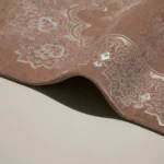 سجادة صلاة شنيل بلون بيج غامق