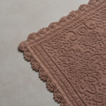 دعاسة حمام بعدة مقاسات لون بينك غامق