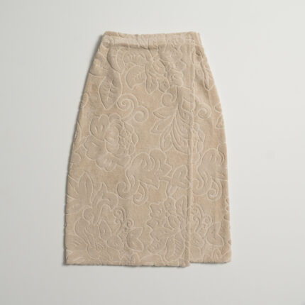 روب حمام لف قطن بيج غامق