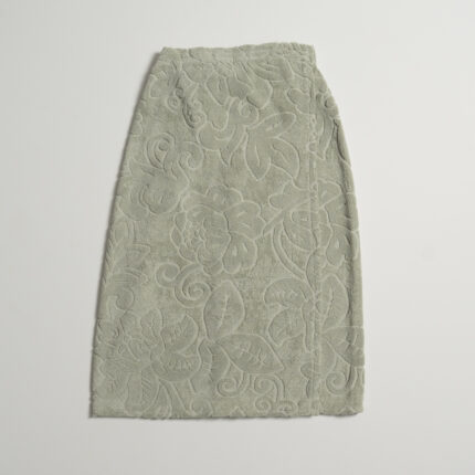 روب حمام لف قطن أخضر