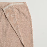 روب حمام لف قطن بينك