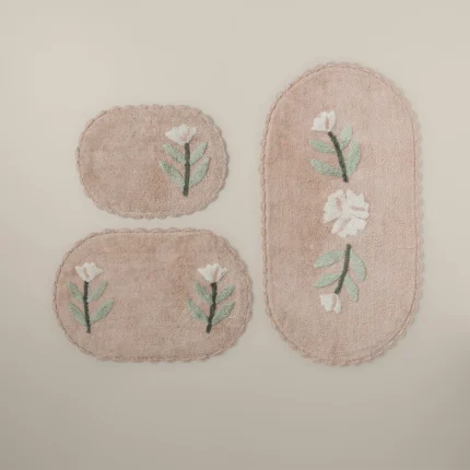 دعاسة حمام بعدة مقاسات بينك