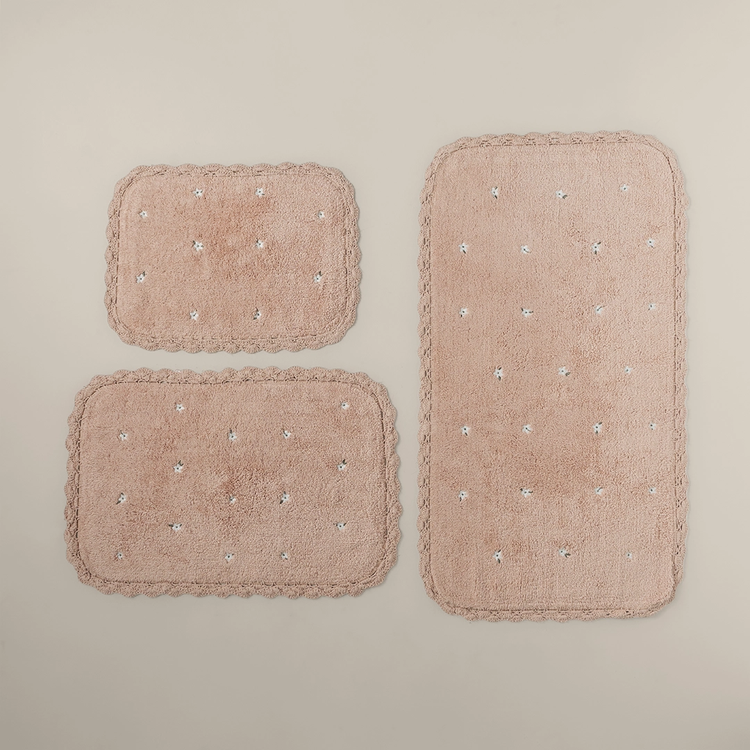 دعاسة حمام قطن بعدة مقاسات بينك دعاسة حمام قطن بعدة مقاسات بينك