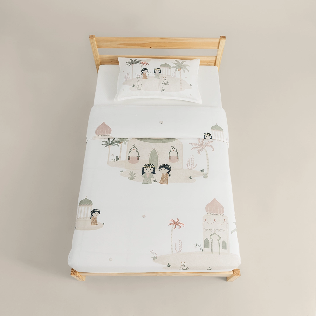 بيت لحاف بنات الواحة ميكرو أوف وايت بيت لحاف بنات الواحة ميكرو أوف وايت