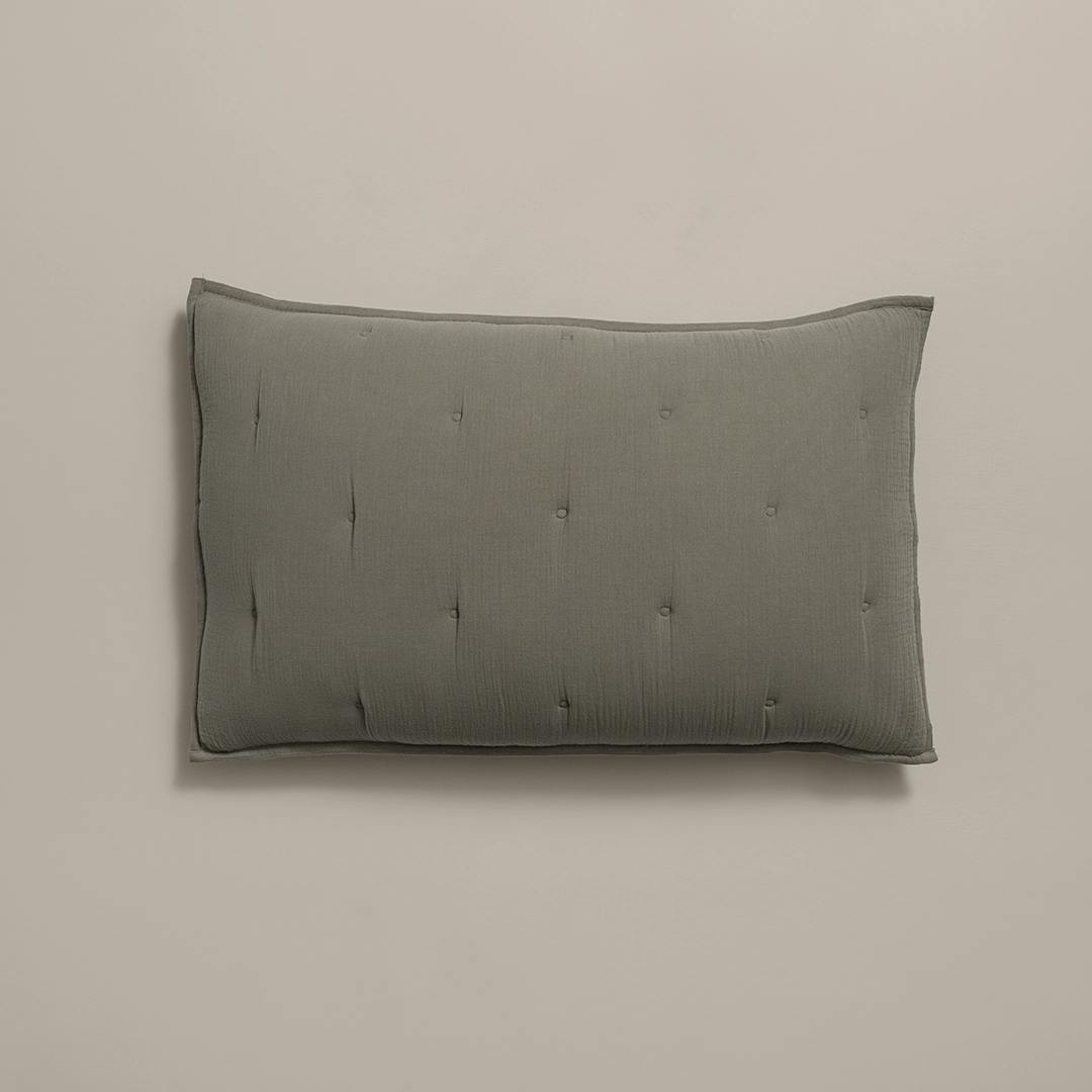 بيت مخدة قطن ٢ قطعة بلون أخضر بيت مخدة قطن ٢ قطعة بلون أخضر