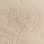 بيت مخدة ميكرو ٢ قطعة مطرز بيج غامق