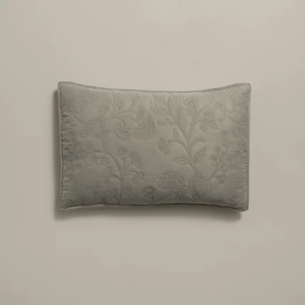 بيت مخدة ميكرو ٢ قطعة مطرز أخضر