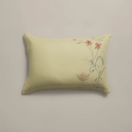 بيت مخدة ميكرو ٢ قطعة لون بيج