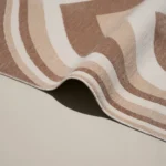 سجادة صلاة دبل شنيل بلون بيج غامق