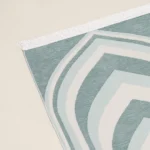 سجادة صلاة دبل شنيل بلون أخضر