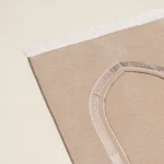 سجادة صلاة شنيل لون بيج