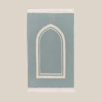 سجادة صلاة شنيل لون أزرق