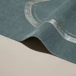 سجادة صلاة شنيل لون أخضر