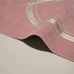 سجادة صلاة شنيل لون بينك