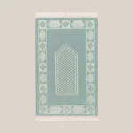 سجادة صلاة شنيل أزرق