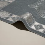 سجادة صلاة شنيل أخضر