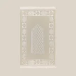 سجادة صلاة شنيل أوف وايت